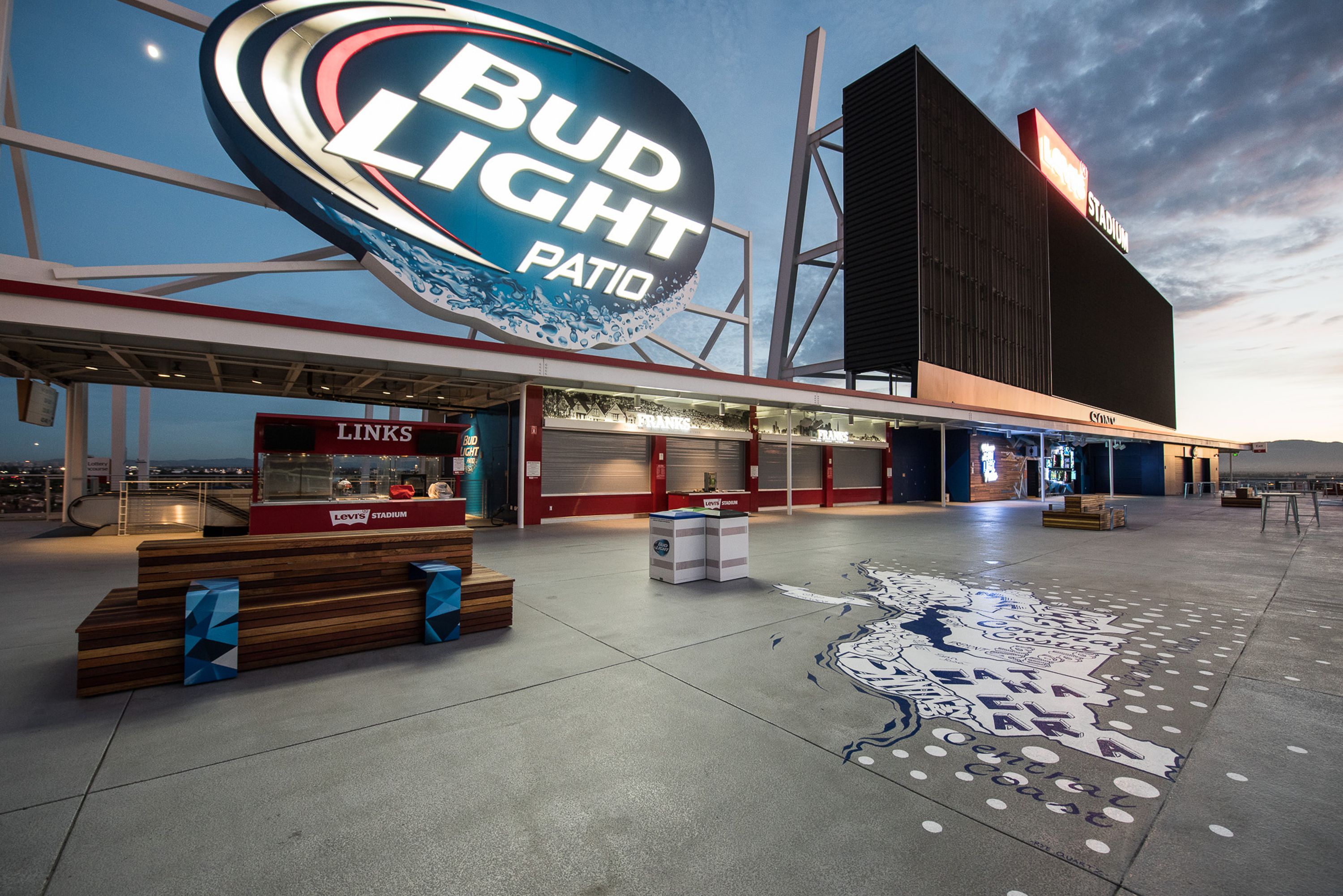 Bud Light Patio at Levi's Stadium - GPJ