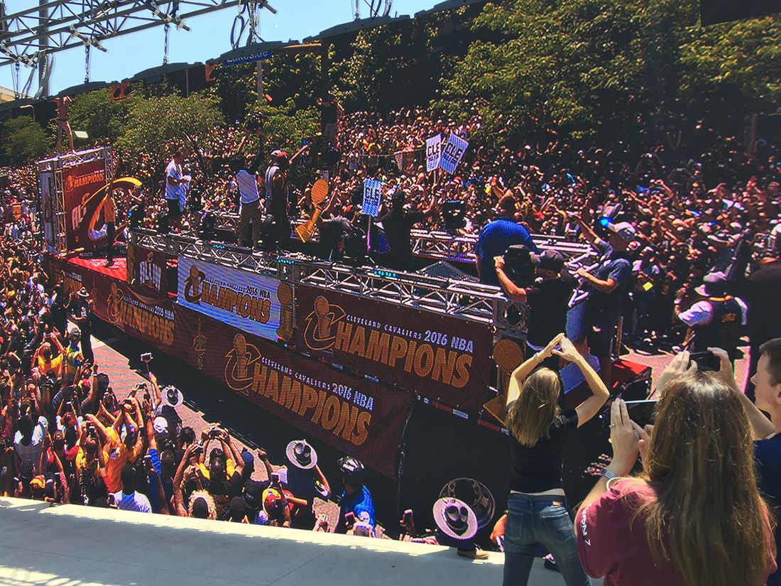 Cleveland Cavaliers on X: Cleveland is the city. 🎉 #CavsParade